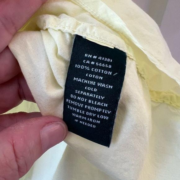 Lauren Ralph Lauren long sleeve button up polo denim top size L - Picture 3 of 6